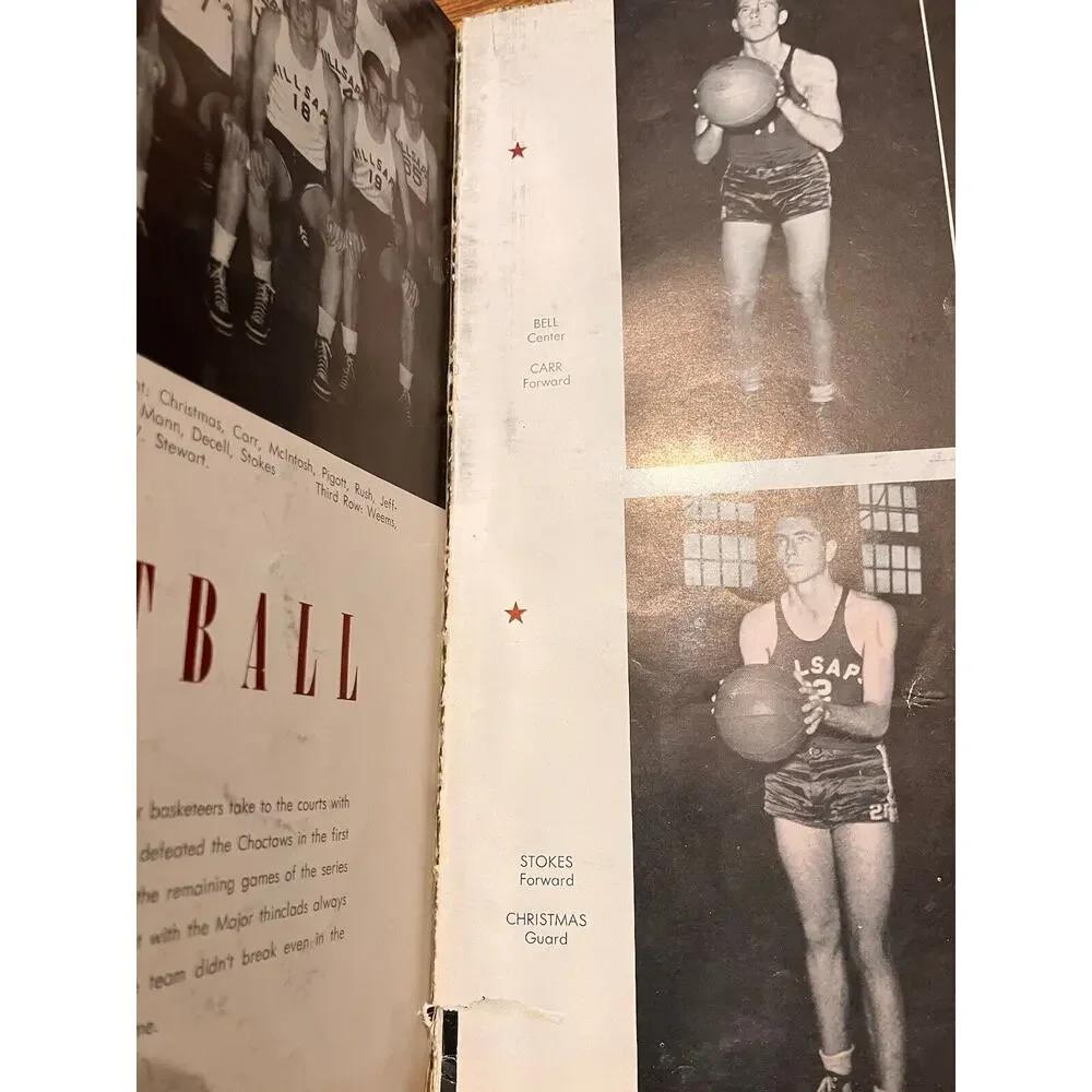 Millsaps College Jackson Mississippi Bobashela Yearbook 1947 1948 Annual Vintage